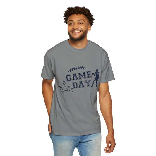 Game Day Unisex T-Shirt | Perfect for Football Fans, Game Night, Tailgating, Sports Events, Gift for Dads, Best seller Comfort Colors