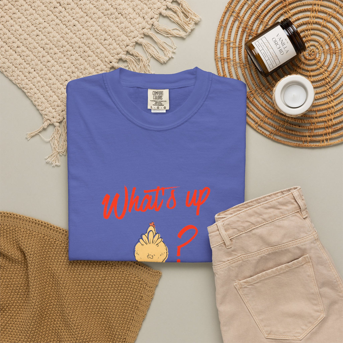 What's Up Chicken Butt T-Shirt
