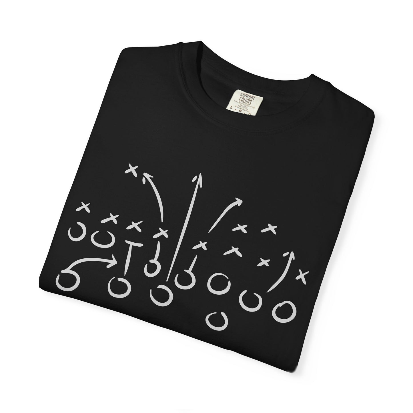Game Day Football T-Shirt — 'Game Day Plays' Comfort Colors Tee