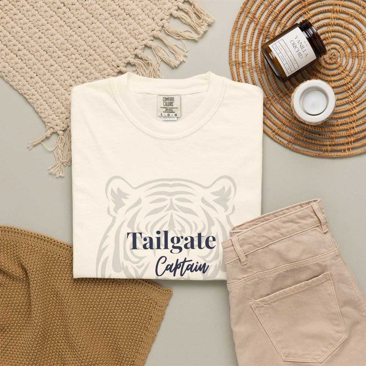 Tailgate Captain Tiger T-Shirt