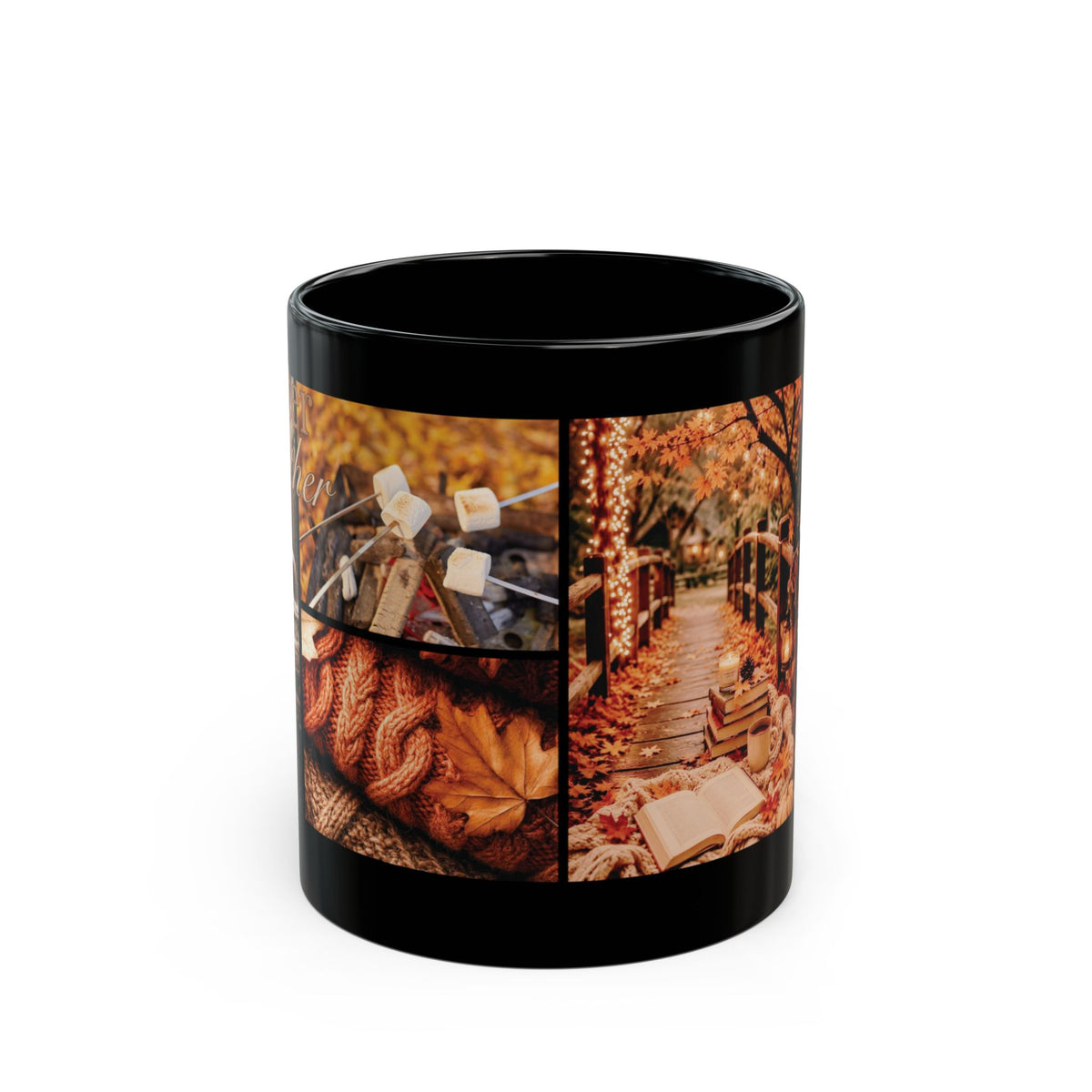 Sweater Weather Black Mug (11oz, 15oz)