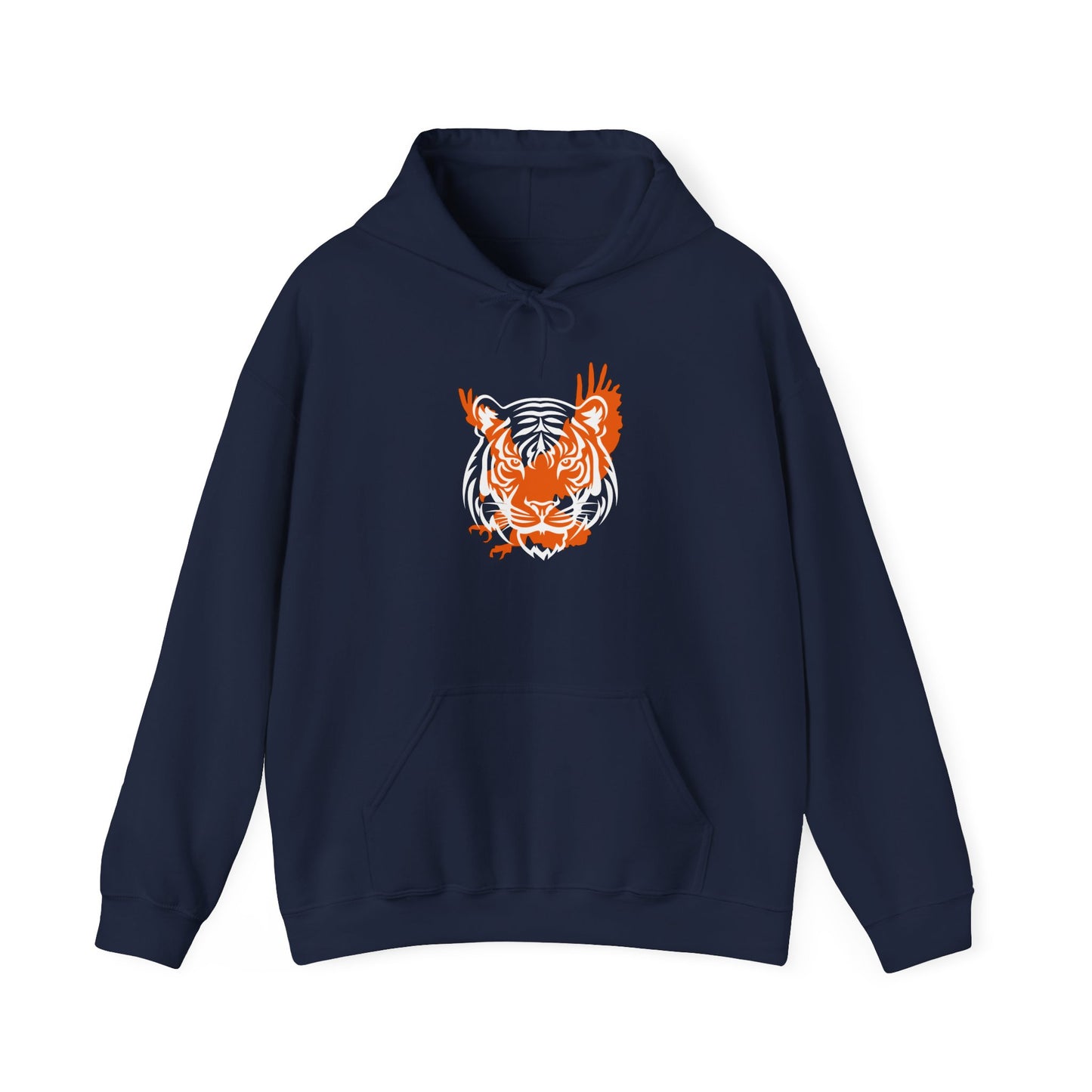 Tigers Football Game Day Hoodie — College Sports Team Sweatshirt