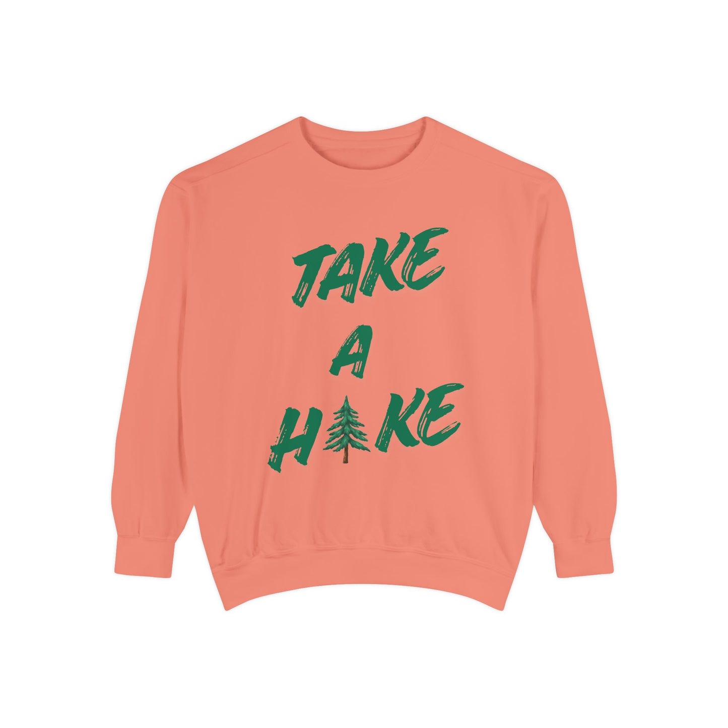 Take A Hike Sweatshirt — Outdoor Graphic Crewneck for Hikers & Nature Lovers