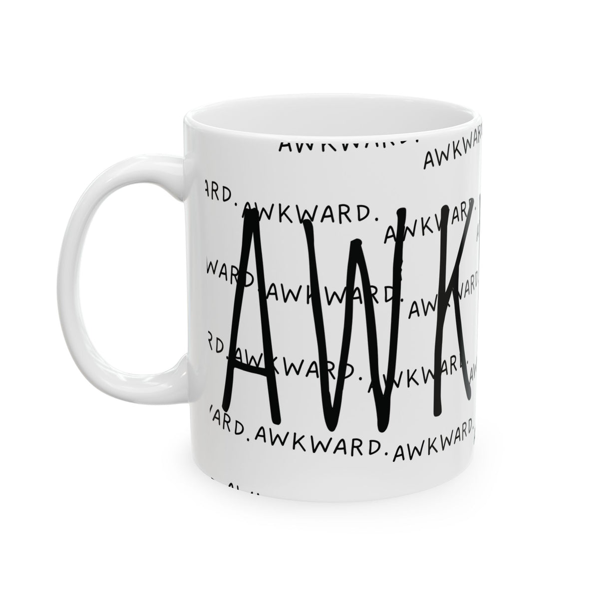 Awkward Ceramic Mug