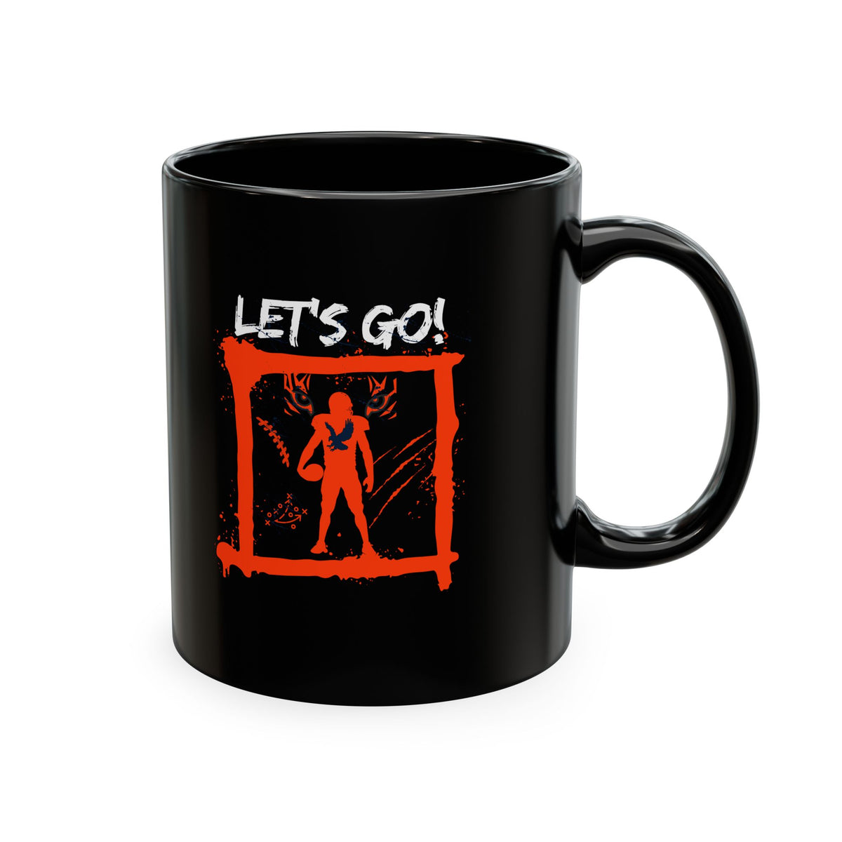 Game Day Ceramic Mug — Let’s Go!