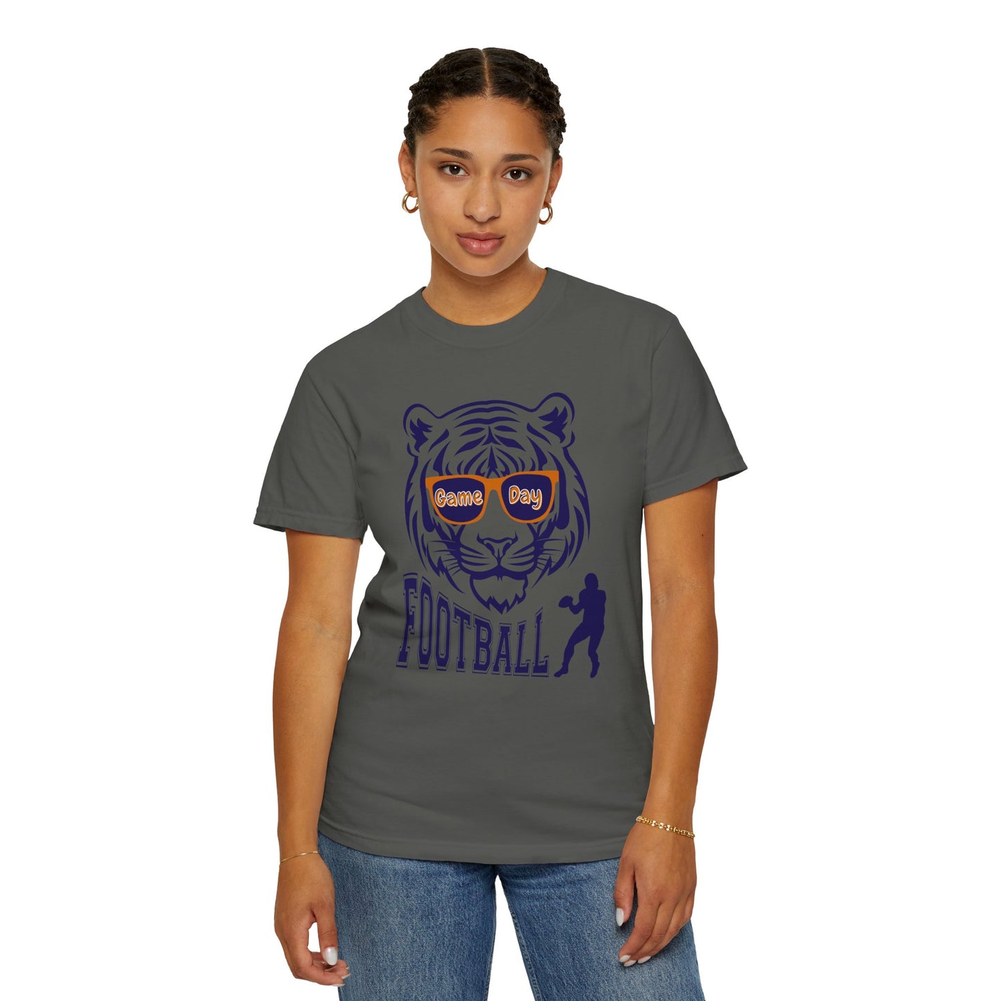 Game Day Tiger Football T-Shirt
