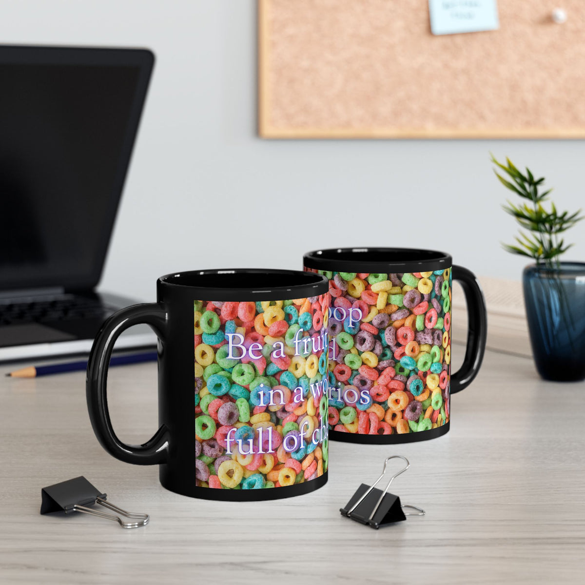 Fruit Loop Cereal Mug