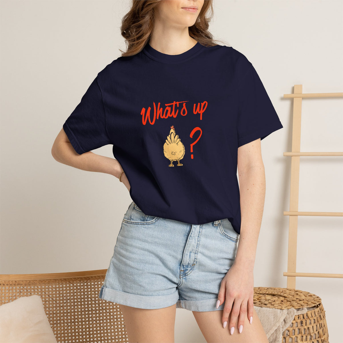 What's Up Chicken Butt T-Shirt
