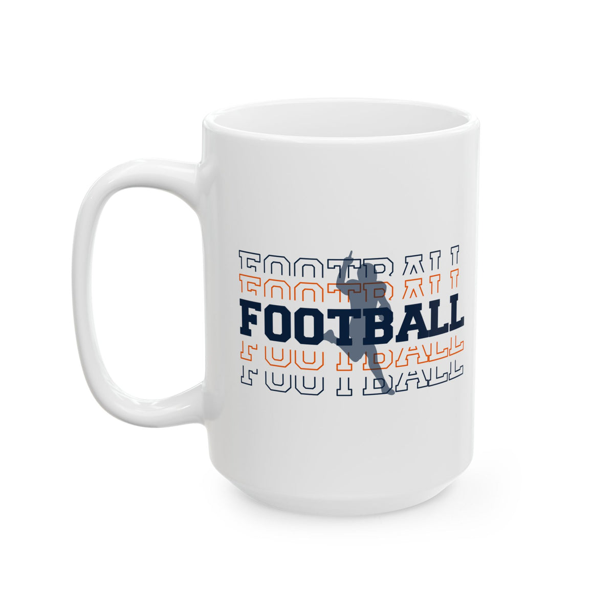 Game Day Football Ceramic Mug