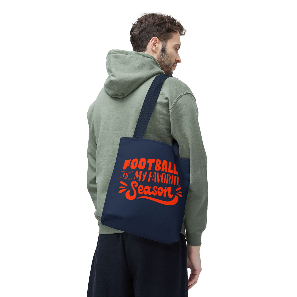 Football Is My Favorite Season Tote Bag