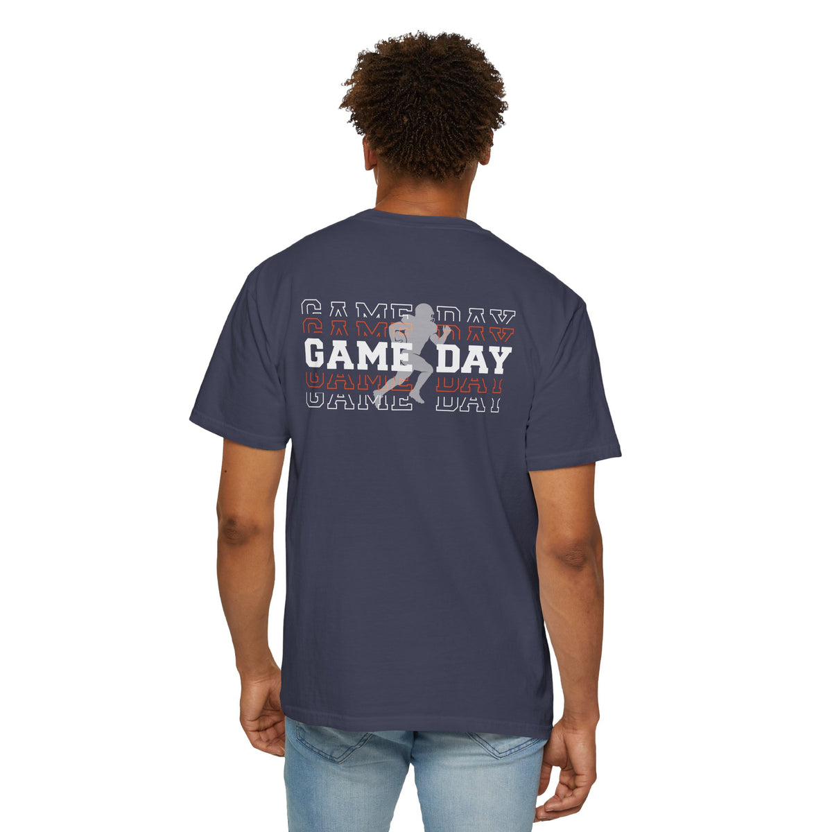 Game Day Football T-Shirt -'FOOTBALL' Front & 'GAME DAY' Back