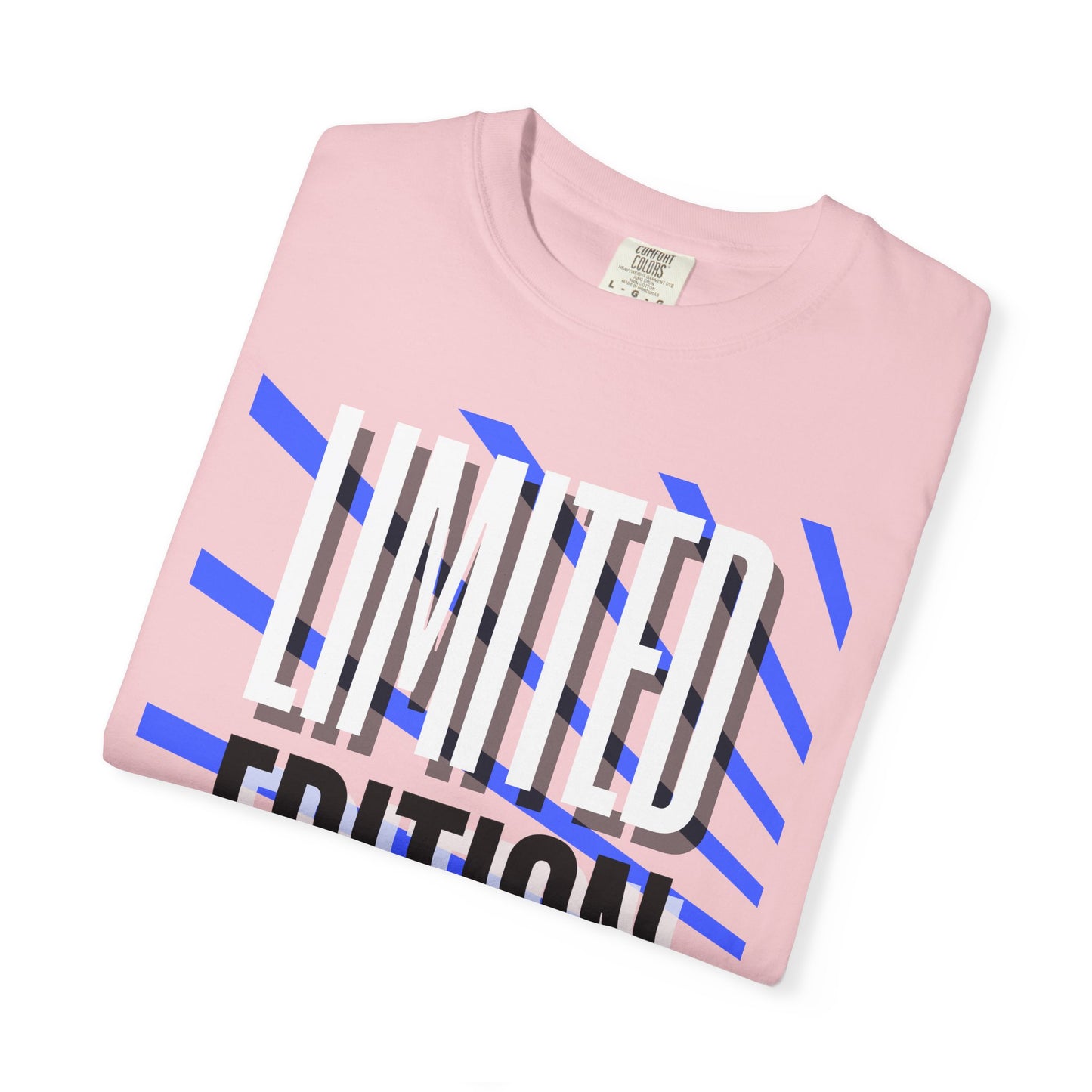 Limited Edition T-Shirt — Retro Pink Stripe Graphic