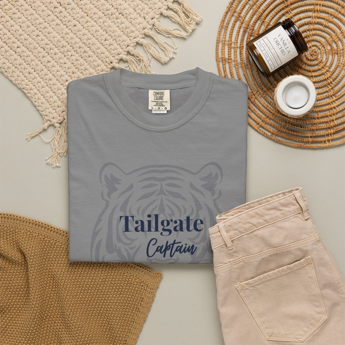 Tailgate Captain Tiger T-Shirt