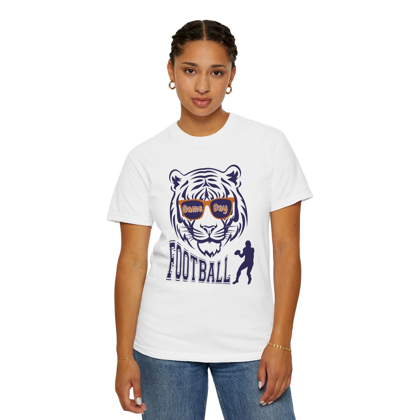 Game Day Tiger Football T-Shirt