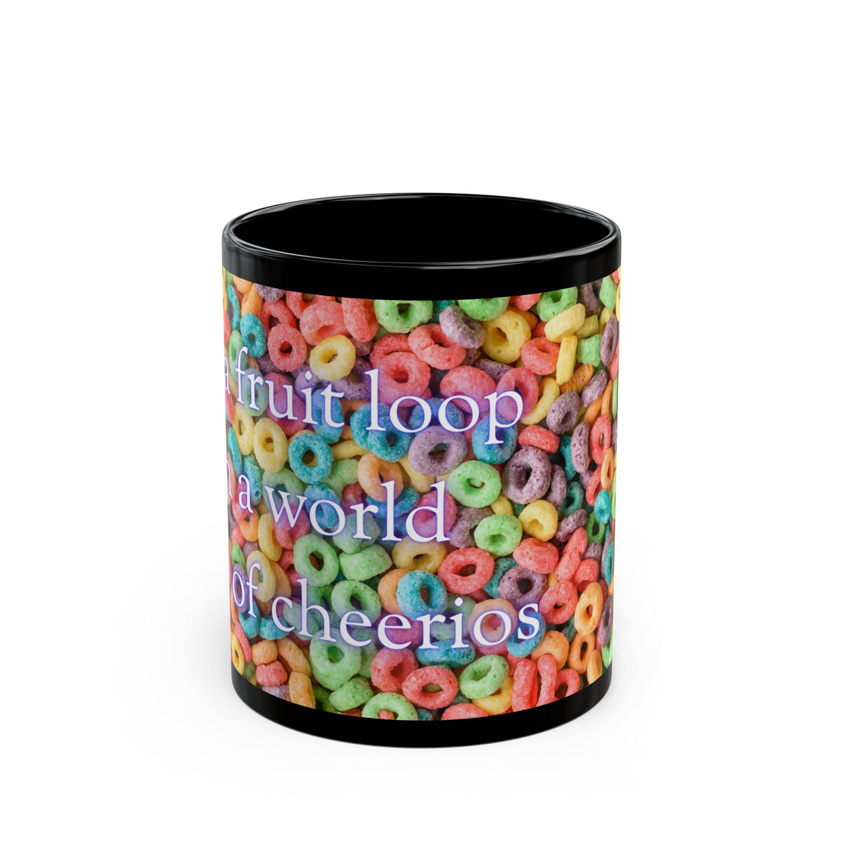 Fruit Loop Cereal Mug