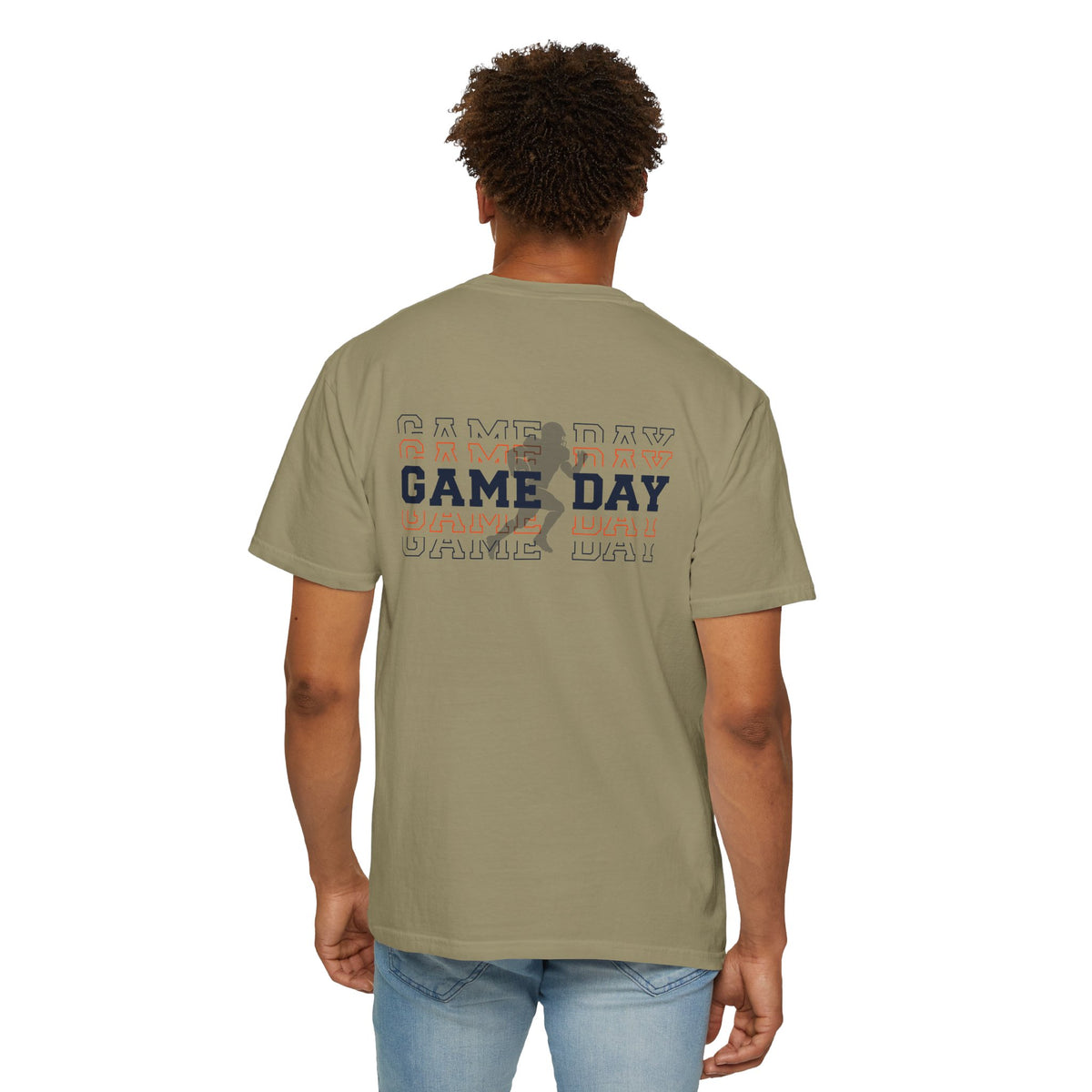 Game Day Football T-Shirt -'FOOTBALL' Front & 'GAME DAY' Back