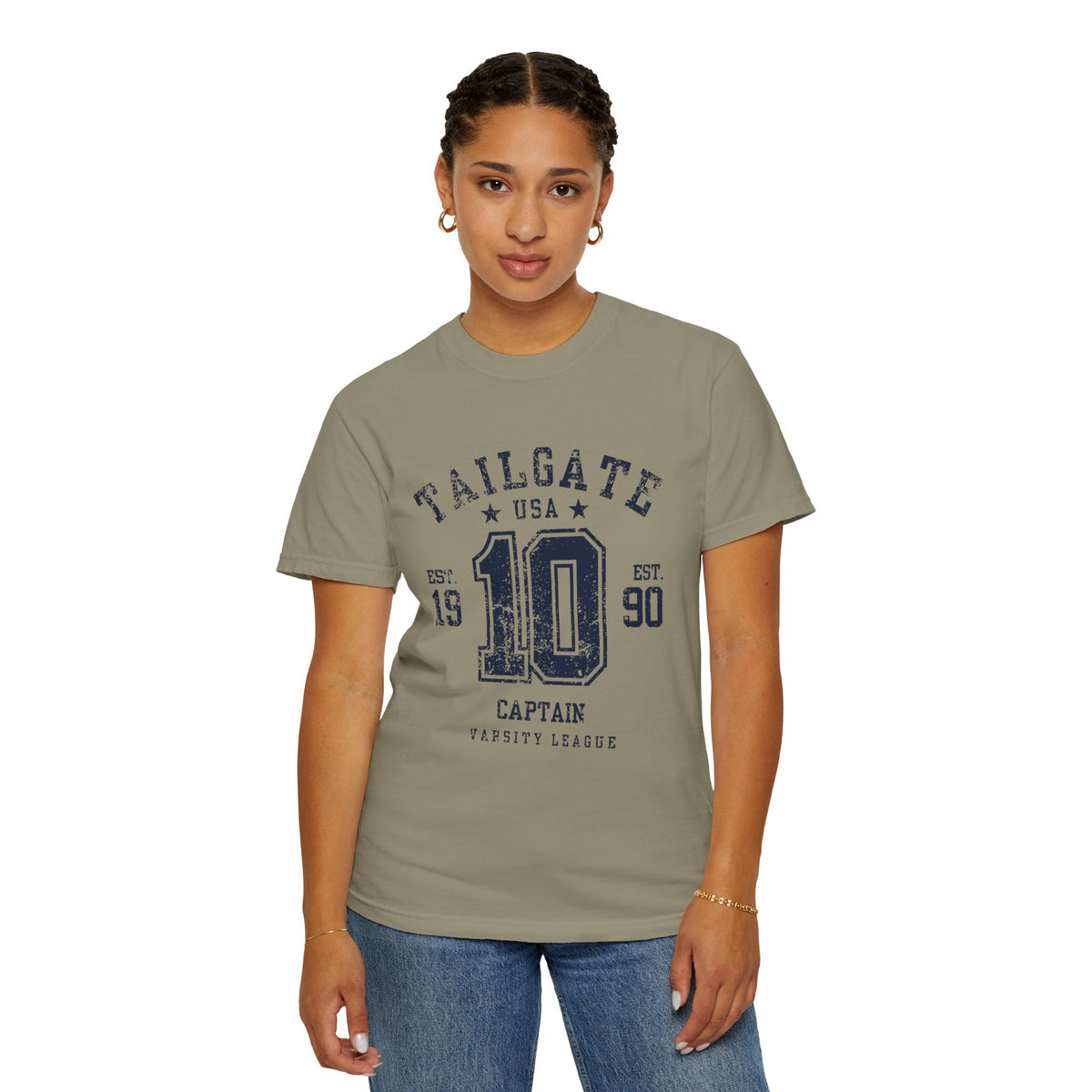 Tailgate Captain Vintage Varsity T-Shirt