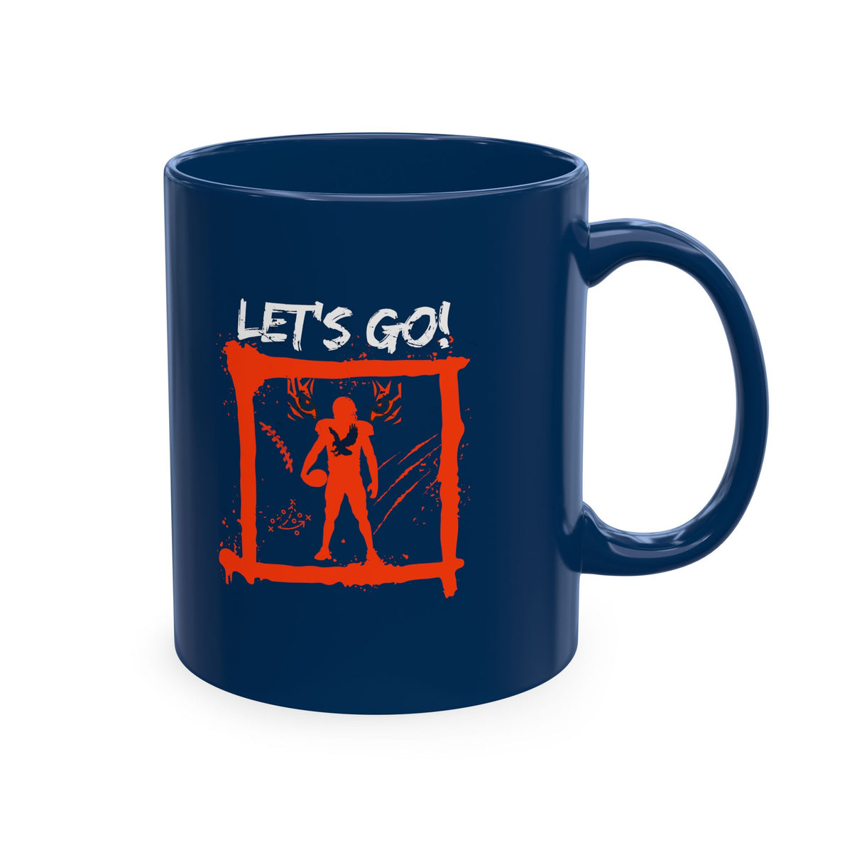 Game Day Ceramic Mug — Let’s Go!