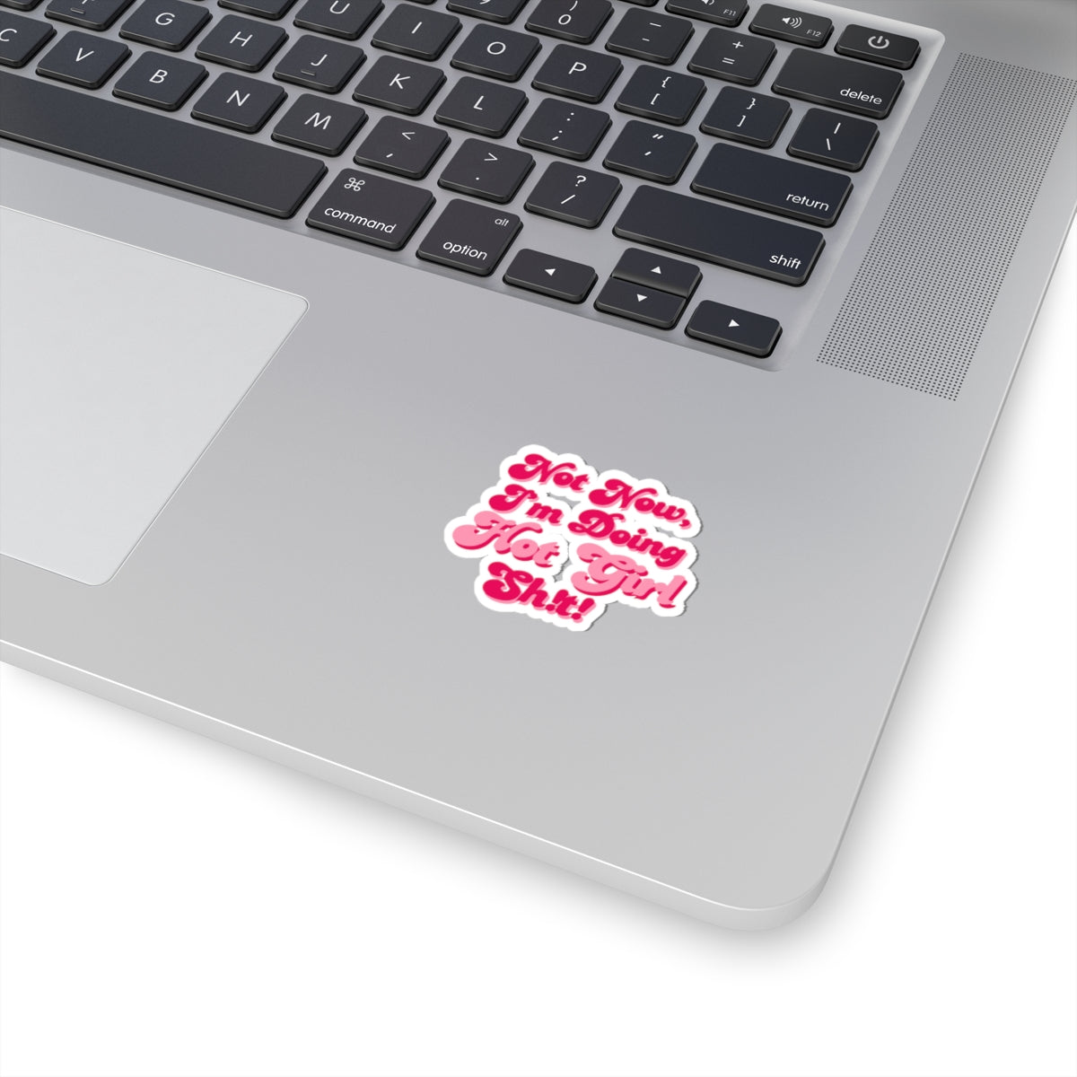 Sticker -"Not Now I'm Doing Hot Girl Sh!t" / Bold Bubble Colorful Kiss-Cut Sticker