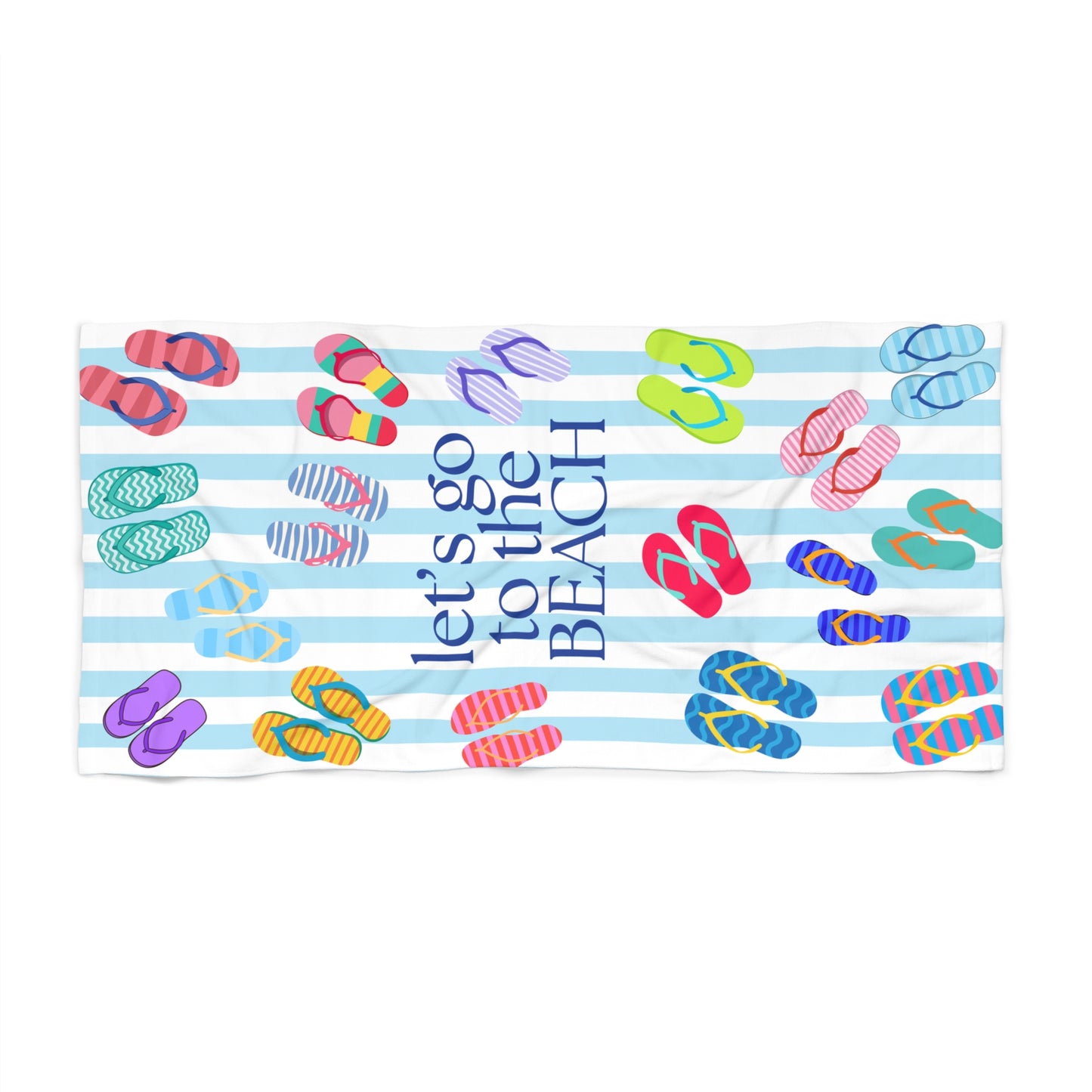 Let's Go to the Beach Beach Towel