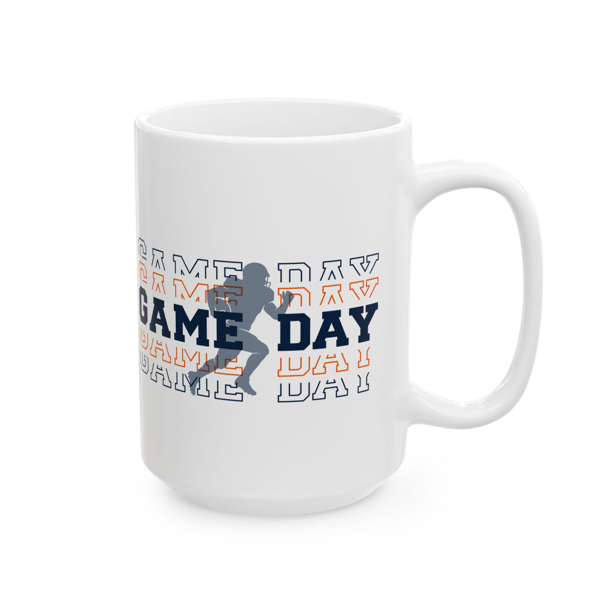 Game Day Football Ceramic Mug