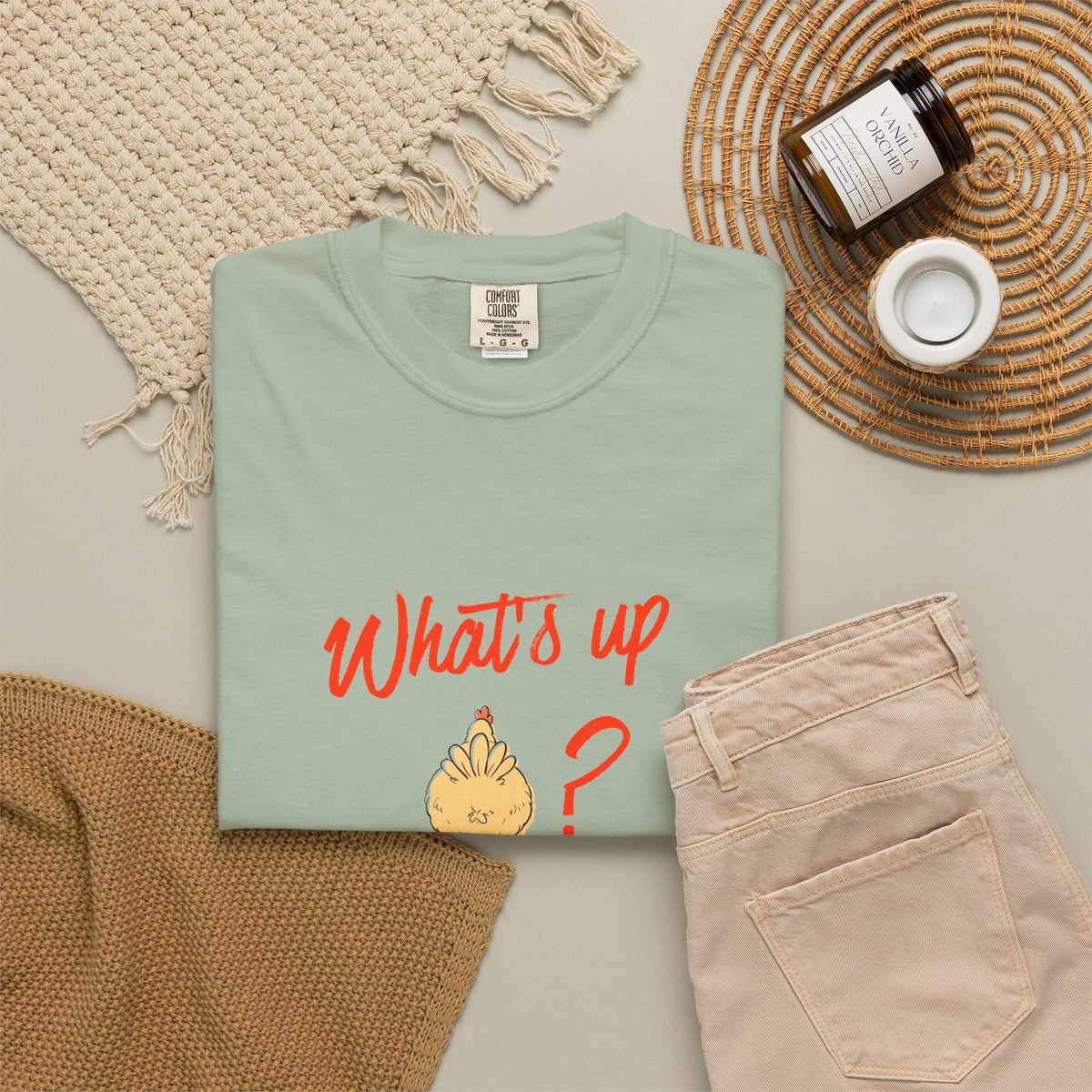 What's Up Chicken Butt T-Shirt