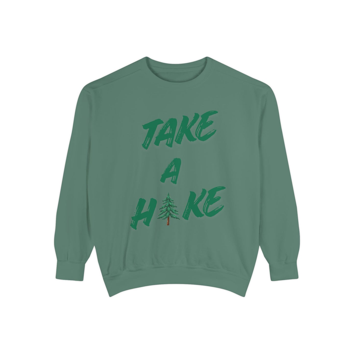Take A Hike Sweatshirt — Outdoor Graphic Crewneck for Hikers & Nature Lovers