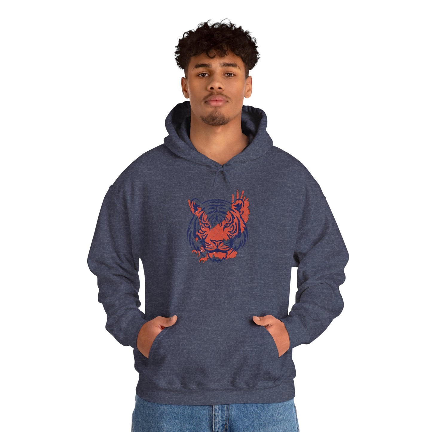 Tigers Football Game Day Hoodie — College Sports Team Sweatshirt