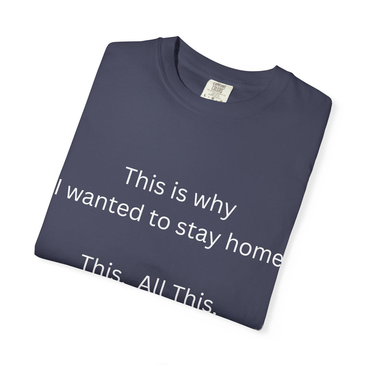 This is Why I Wanted to Stay Home T-shirt