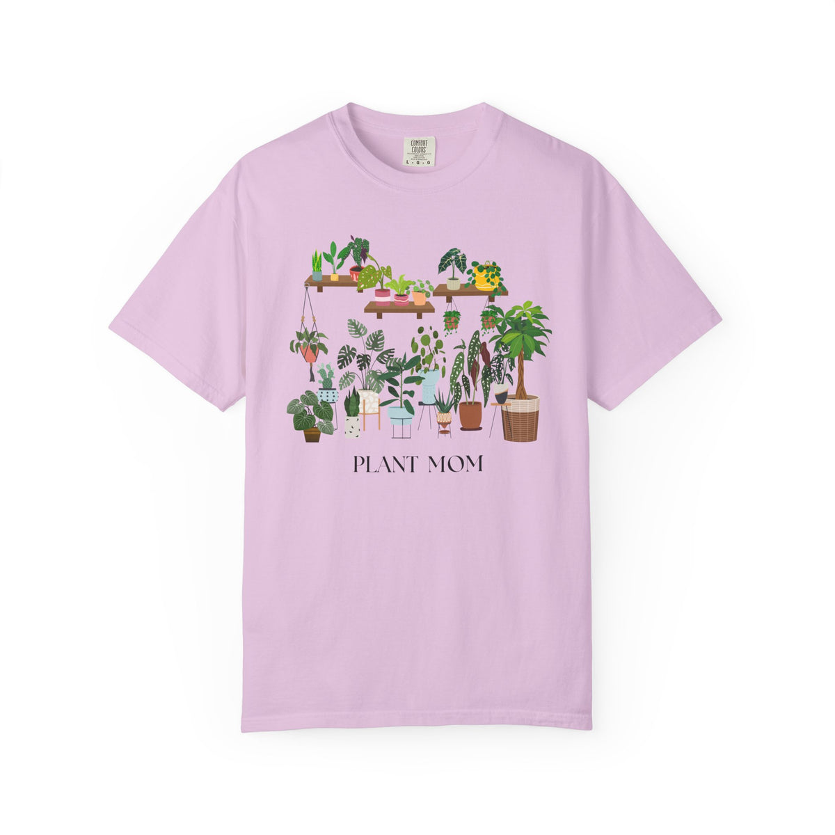 Plant Mom Botanical Houseplant T-Shirt