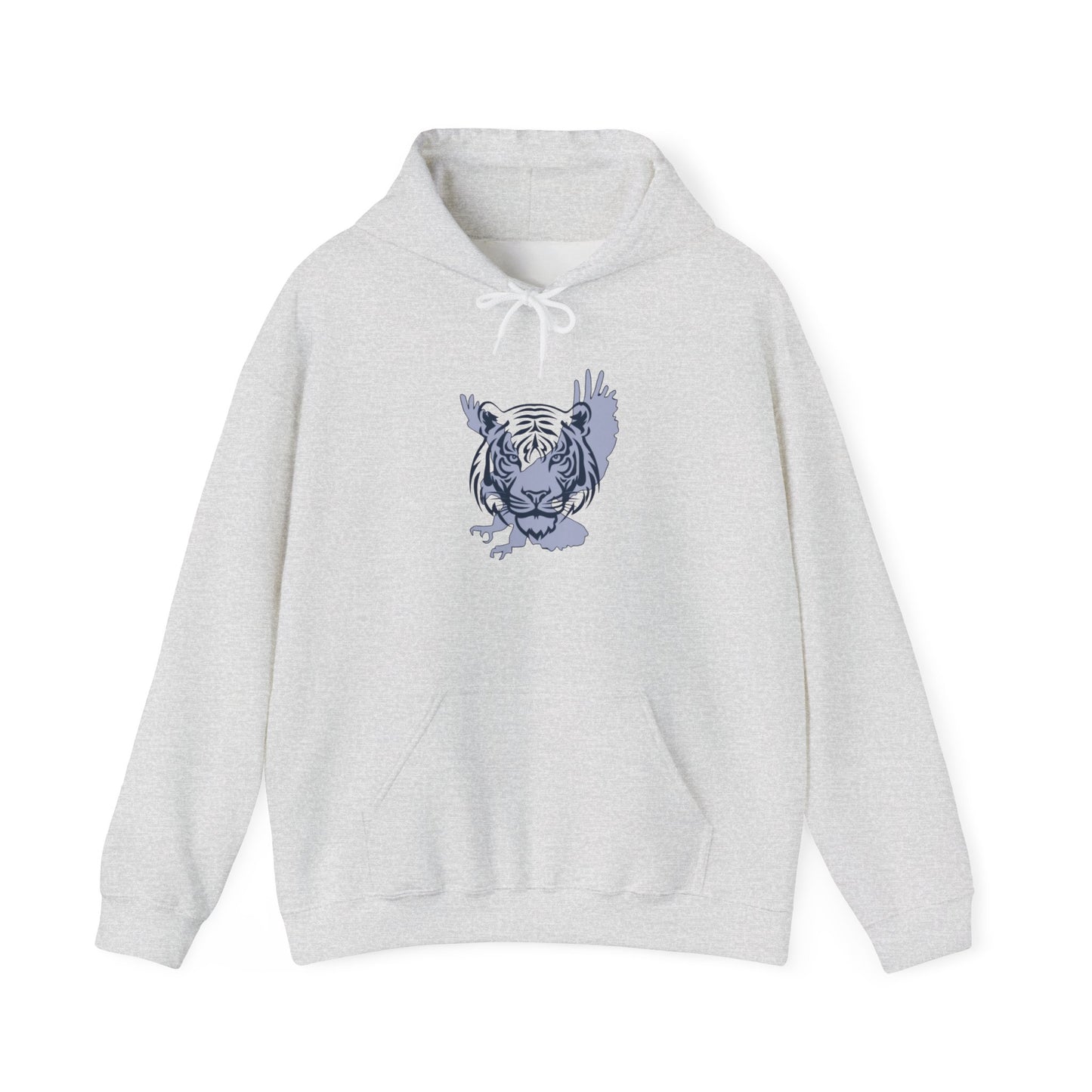 Unique Tiger/Eagle design, Unisex Hoodie, Cozy Sweatshirt, Gift for Auburn fan, Game Day Apparel, Unique Graphic Pullover, Gift for him/her