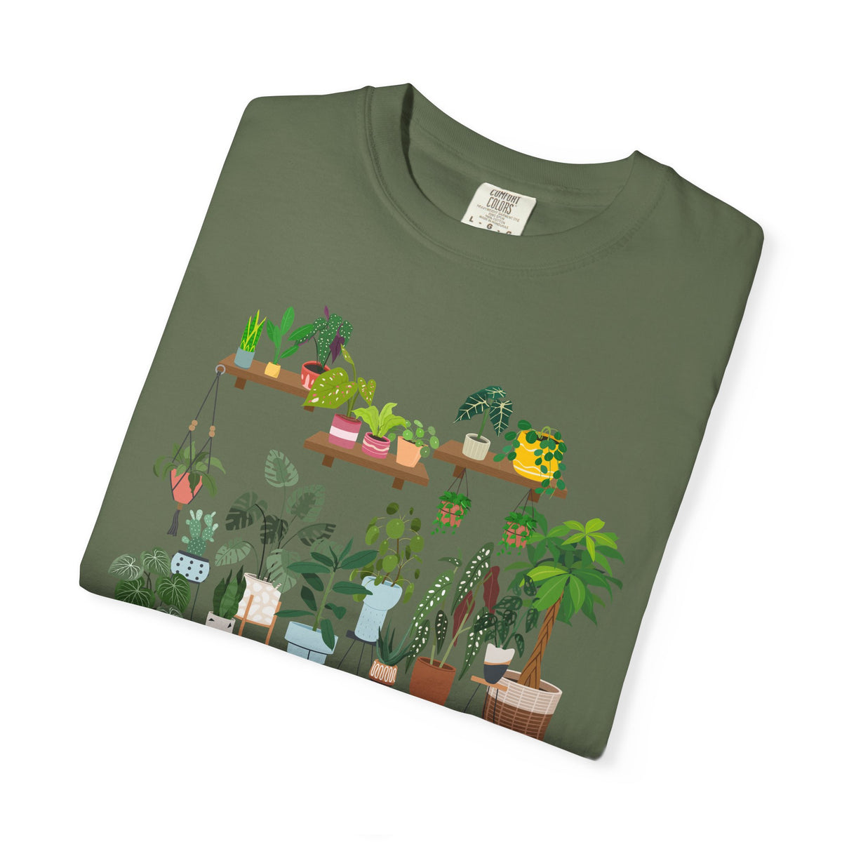 Plant Mom Botanical Houseplant T-Shirt