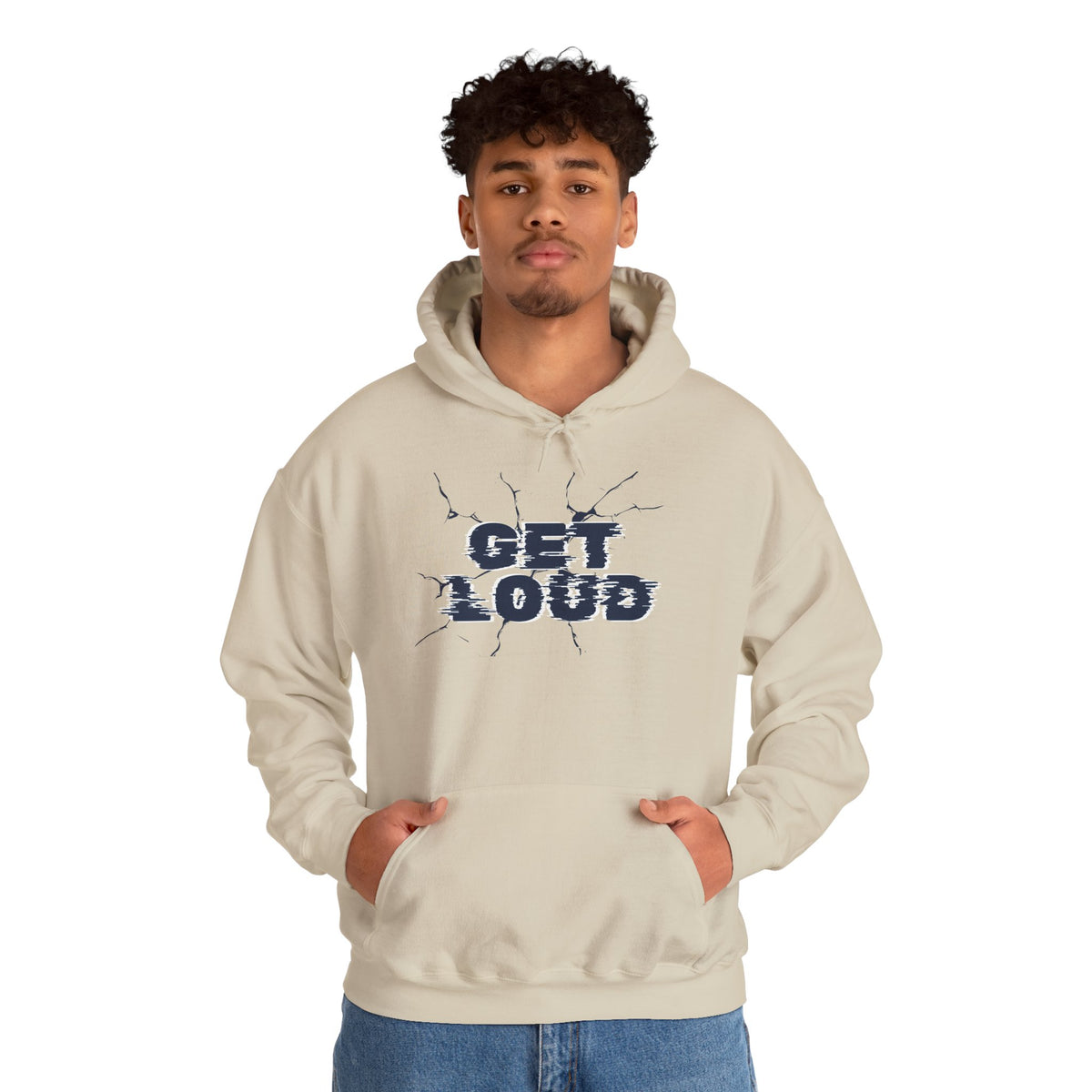 Get Loud Motivational Hoodie