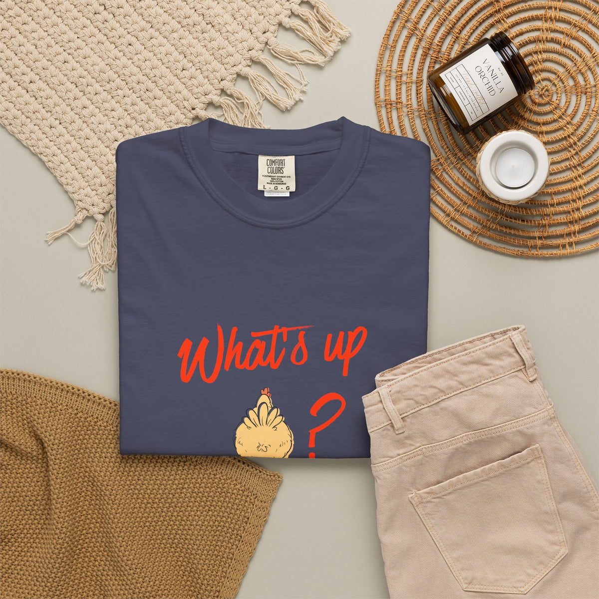 What's Up Chicken Butt T-Shirt