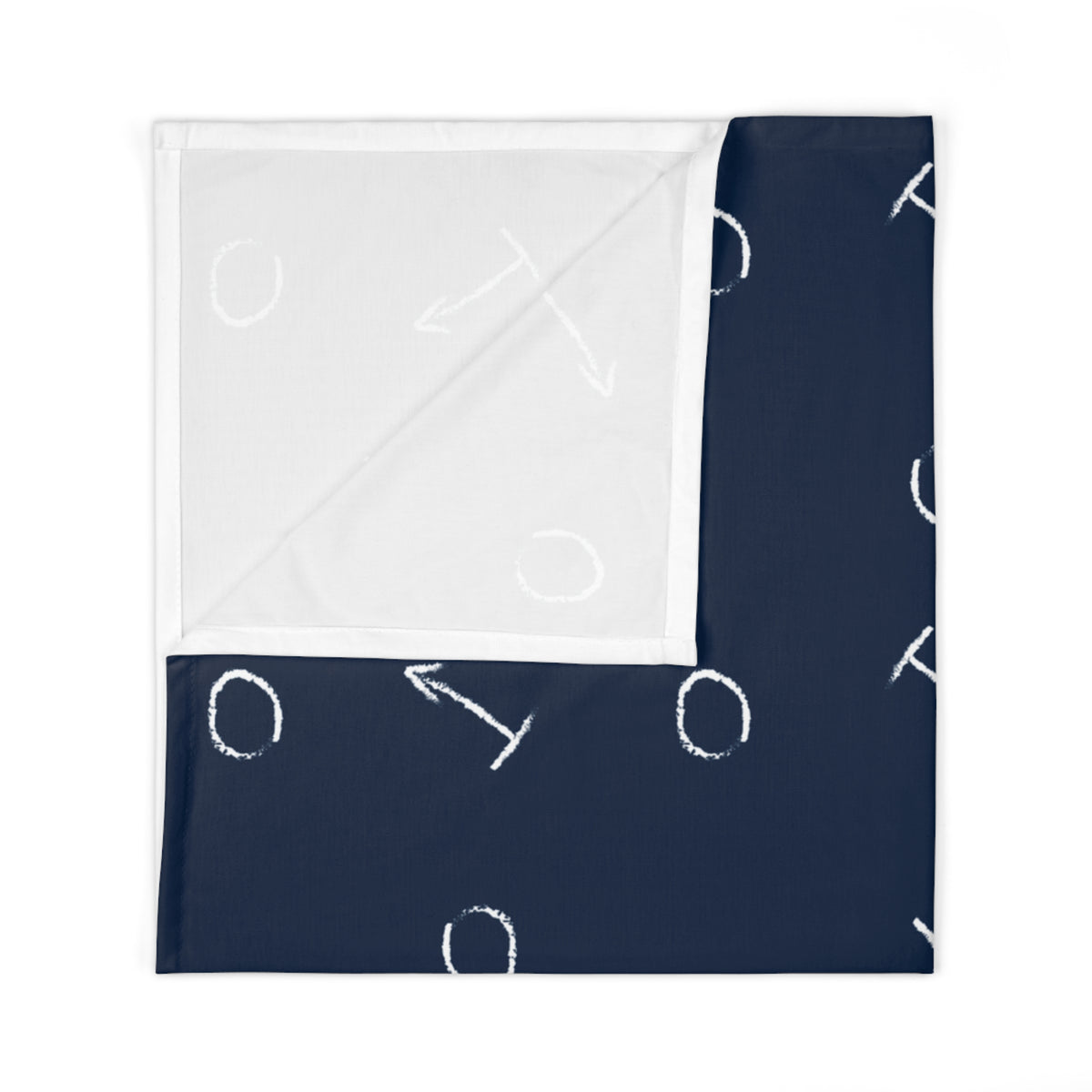 Navy Football Plays Baby Swaddle Blanket