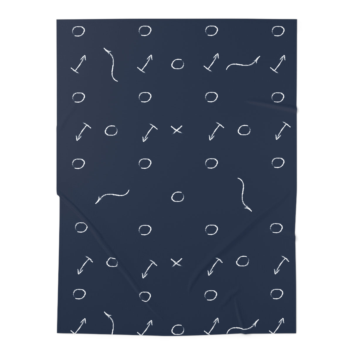 Navy Football Plays Baby Swaddle Blanket