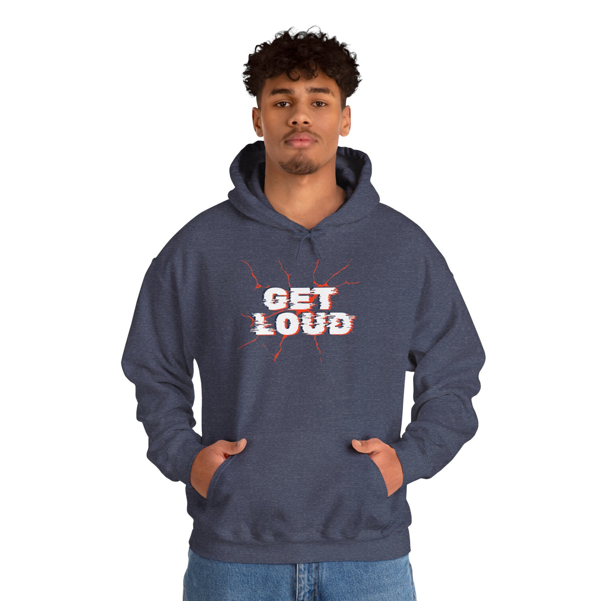 Get Loud Motivational Hoodie