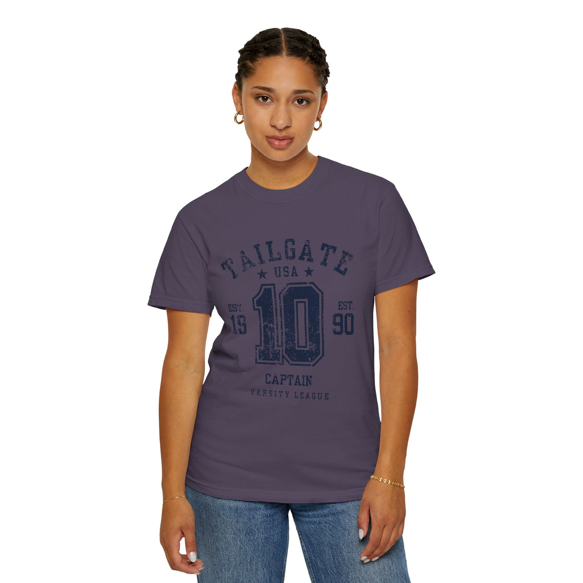 Tailgate Captain Vintage Varsity T-Shirt