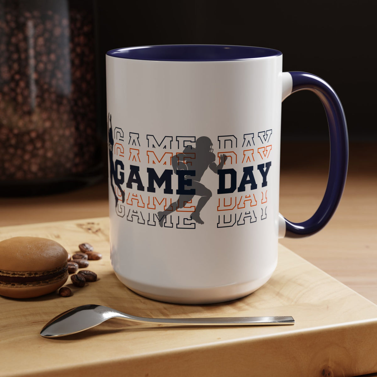 Game Day Football Accent Coffee Mug