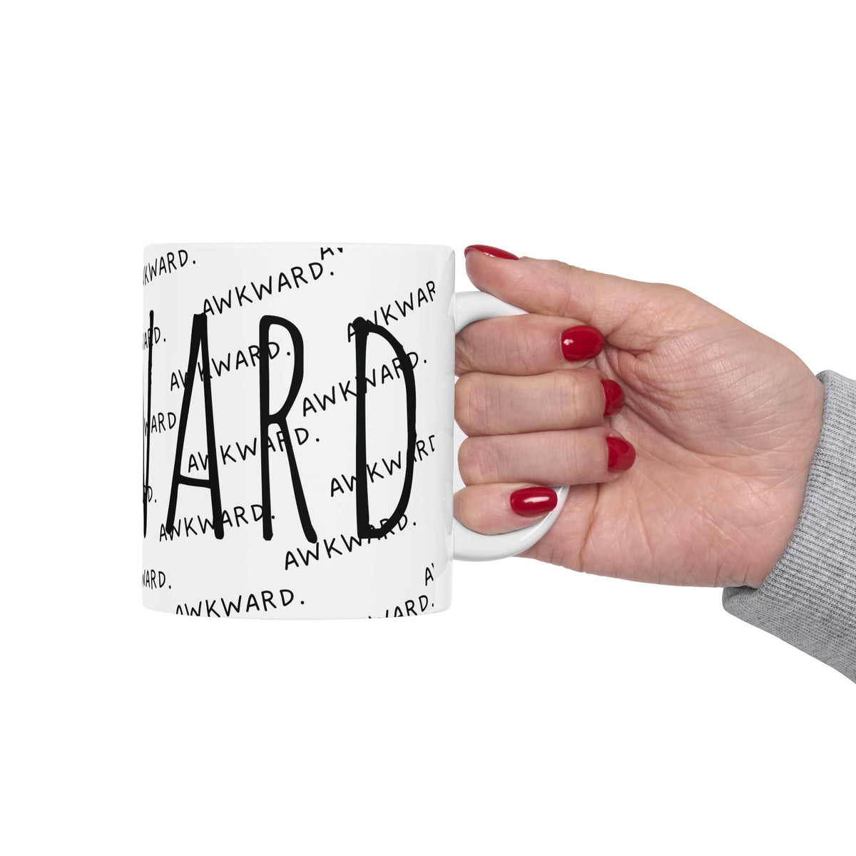 Awkward Ceramic Mug