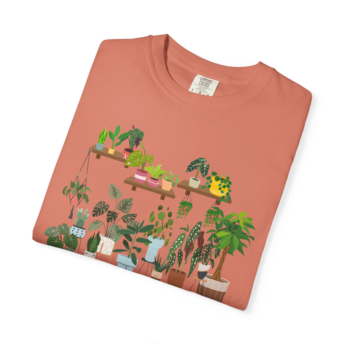 Plant Mom Botanical Houseplant T-Shirt