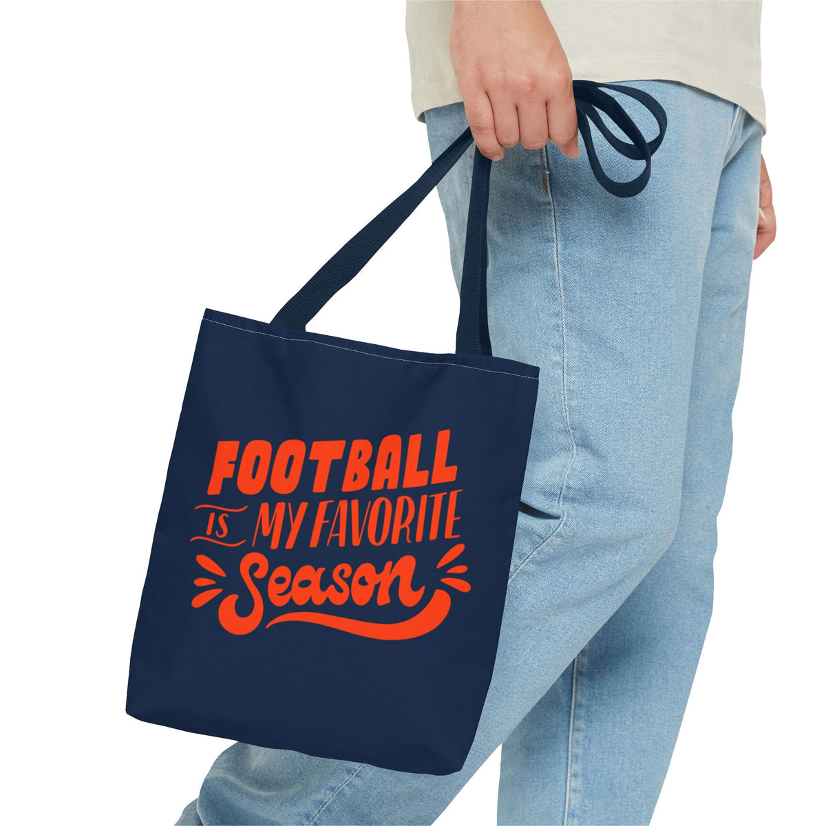 Football Is My Favorite Season Tote Bag