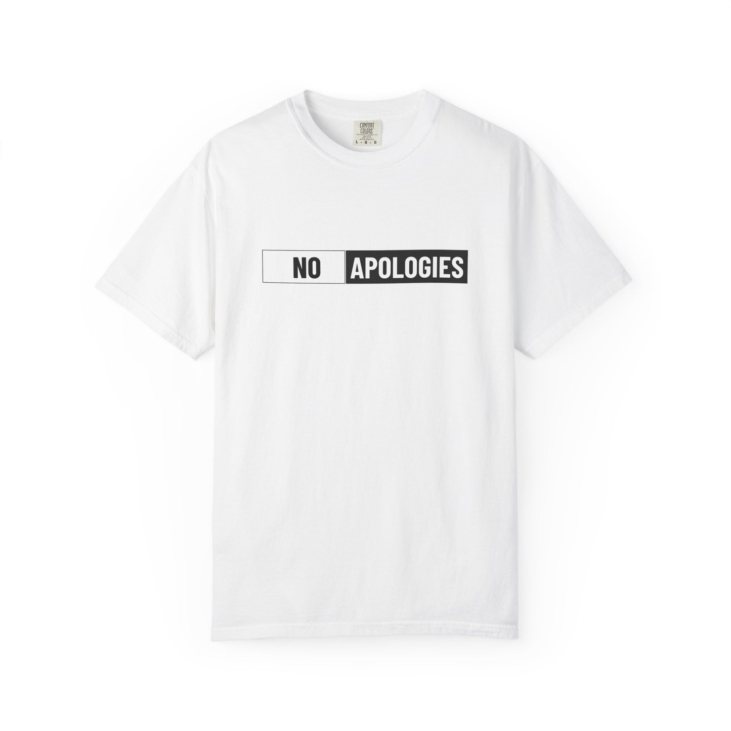 "No Apologies" Graphic Tee