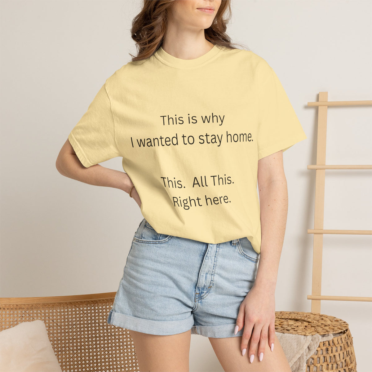 This is Why I Wanted to Stay Home T-shirt