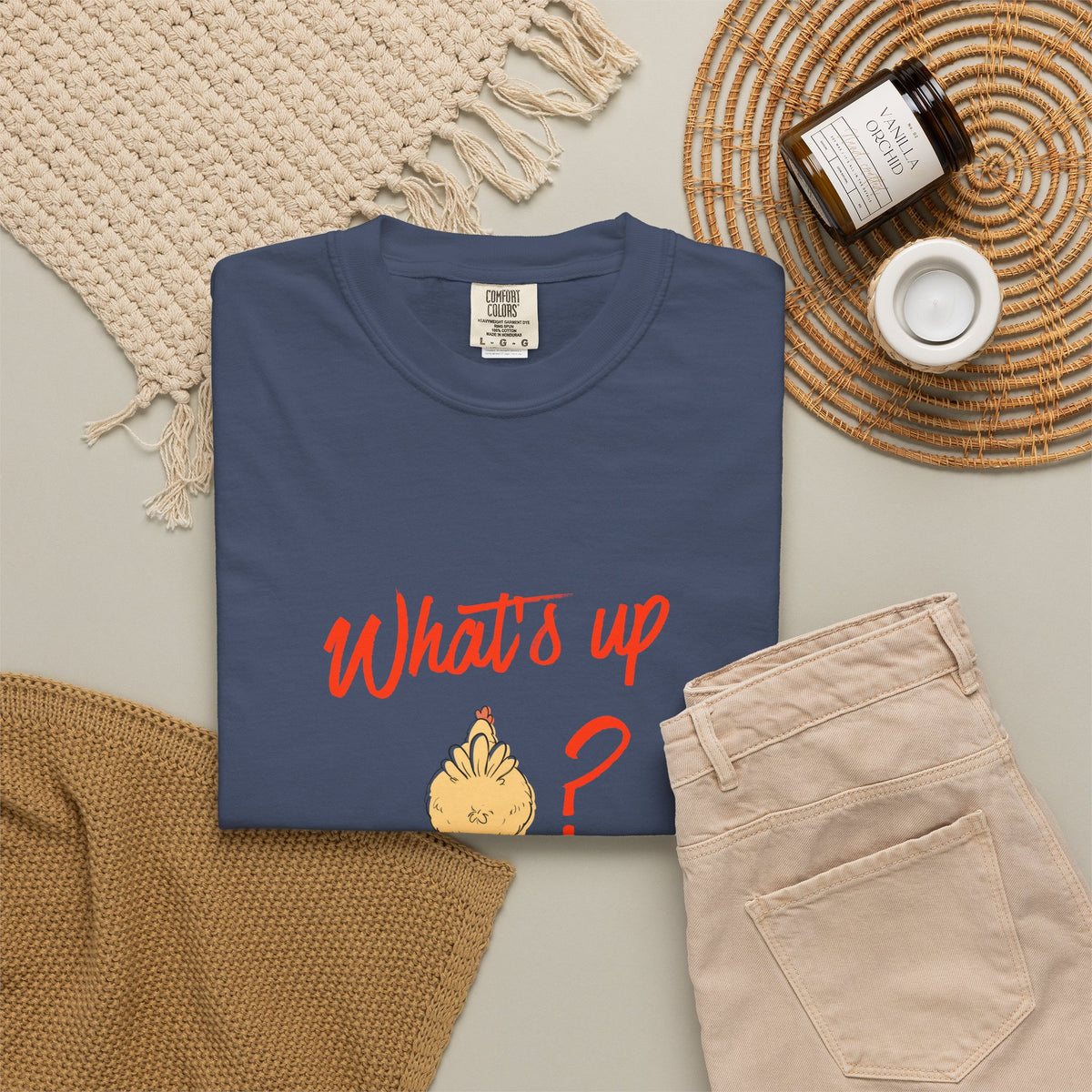 What's Up Chicken Butt T-Shirt