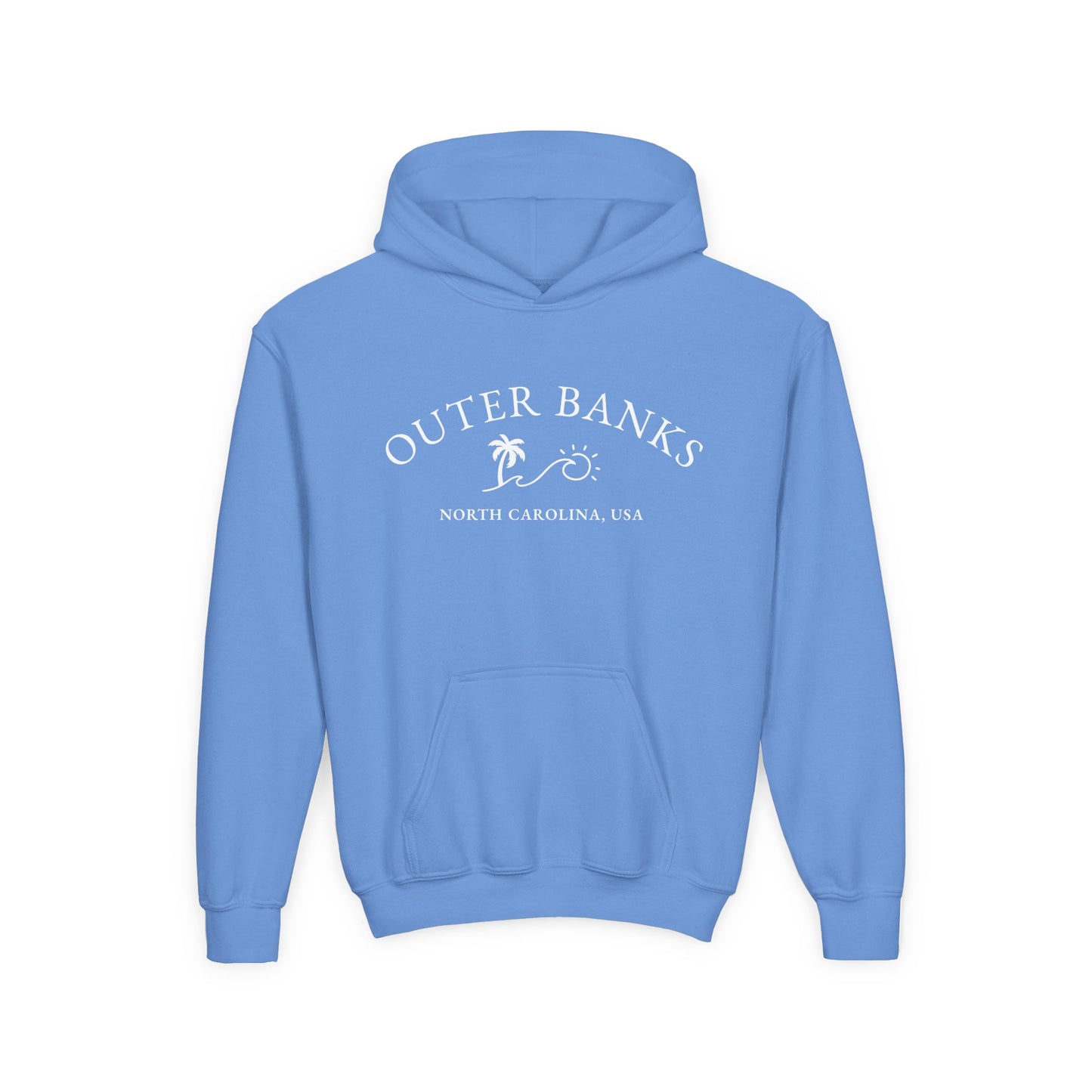 Outer Banks Youth Hoodie - Beach & Surf Club Sweatshirt for Kids, Perfect for Summer, Travel, Gifts, Surfing Lovers, Cozy Wear, coastal