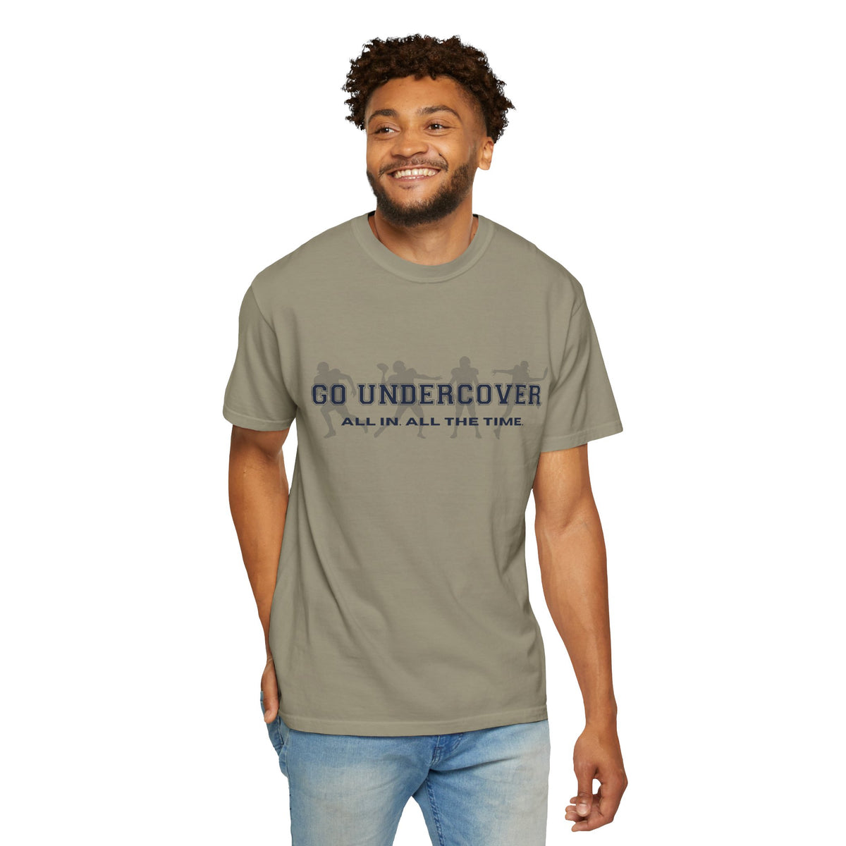 Go Undercover "All In All The Time" Comfort Colors Crew Tshirt