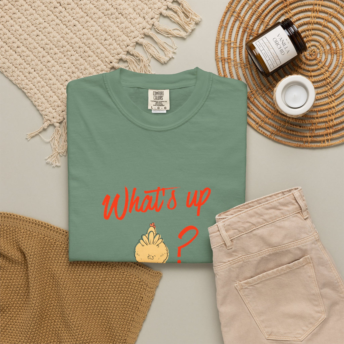 What's Up Chicken Butt T-Shirt