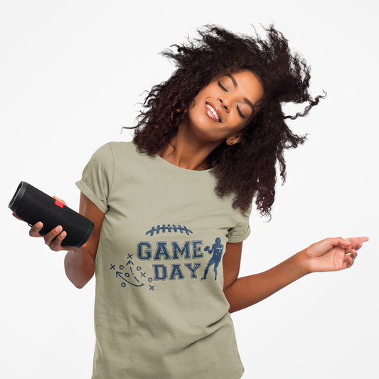 Game Day Unisex T-Shirt | Perfect for Football Fans, Game Night, Tailgating, Sports Events, Gift for Dads, Best seller Comfort Colors