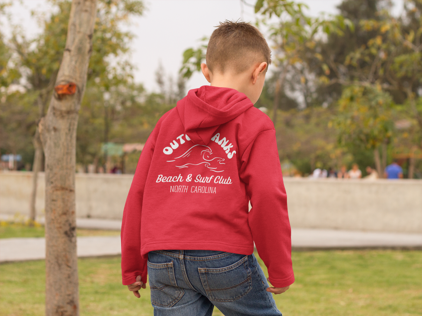 Outer Banks Youth Hoodie - Beach & Surf Club Sweatshirt for Kids, Perfect for Summer, Travel, Gifts, Surfing Lovers, Cozy Wear, coastal